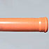 Труба наружная ПВХ Ду 200х5,9х2000 (кирпичный цвет) с кольцом
